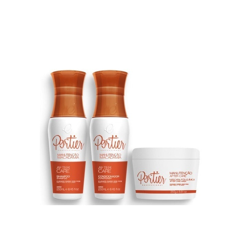 Kit Manutenção Tratamento Portier Macadâmia