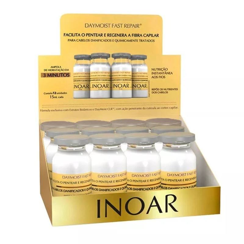 Inoar Daymoist Display 12 Ampollas 15ml Cada Una