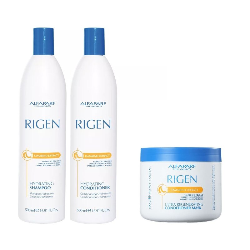 Alfaparf Rigen Kit Ultra Regenerador con Extracto de Tamarindo