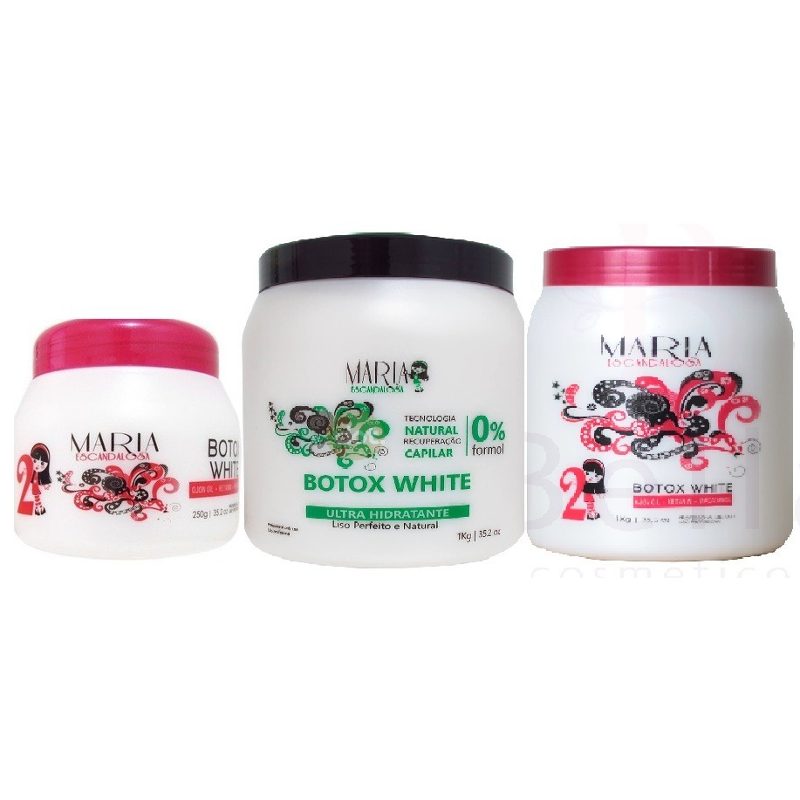 María Escandalosa 13 Botox Blanco 250g + 02 Botox 1 kilo