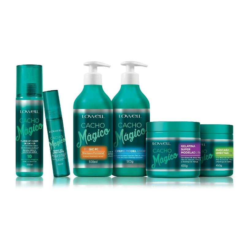 Lowell Cacho Mágico Kit Completo 6 Productos - Lanzamiento!!!