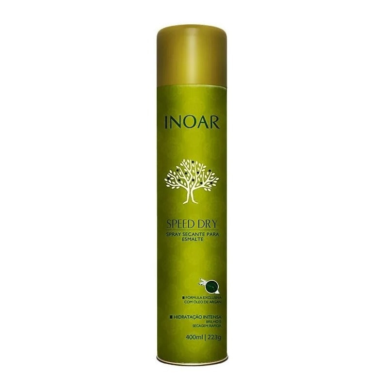 Inoar Speed Dry Esmalte De Uñas Spray Secante 400ml
