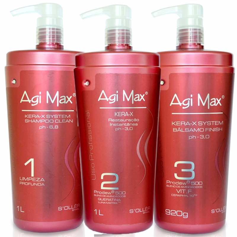 Agimax Red Kera-x Kit Cepillo Progresivo 1000ml + Regalo