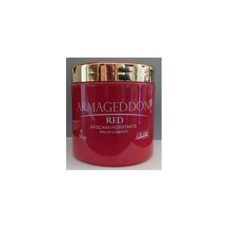 Máscara Matizadora Armagedon Red 500gr Life Hair