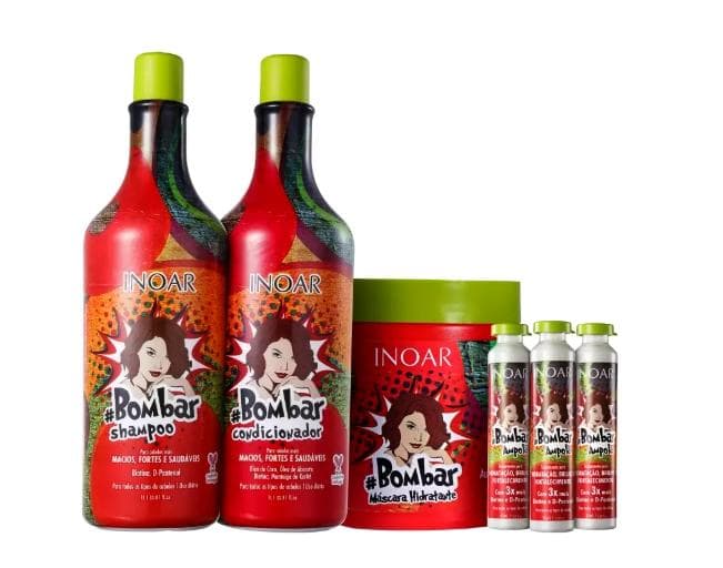 Kit de hidratación máxima Inoar Bombar