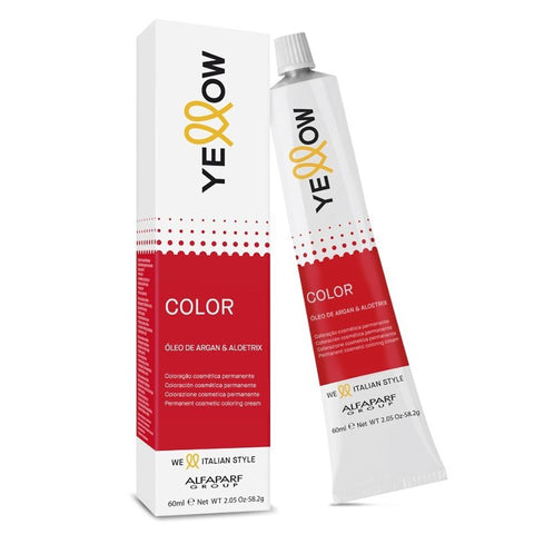 Kit Con 8 Pinturas Color Amarillo 60ml N°6000 Corrector Rojo