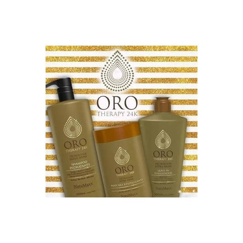 Kit Profissional Oro Therapy 24k Natumaxx Revital.capilar