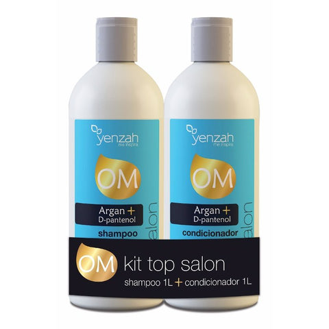 Yenzah Om Top Salon Kit Champú Y Acondicionador 2 X 1000ml