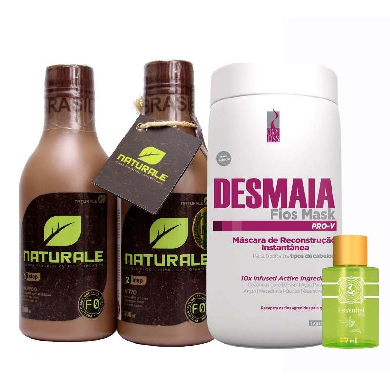 Naturale Cepillo Progresivo Bio 300ml+ Hilos Desvanecidos 1kg