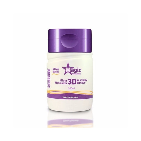 Magic Color Matizador 3d Platinum Branco 100ml