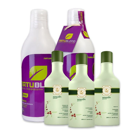 Progressiva Naturale / Natublond 2x500ml + Kit Polvos 3x250ml