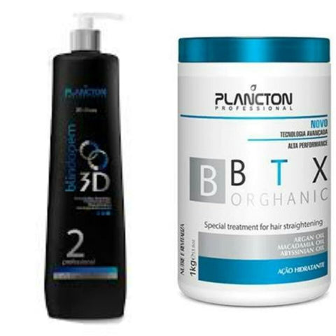 Gloss Blindagem 3d + Btox Orghanic 1kg Plancton