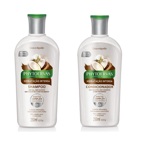 Phytoervas Kit Champú + Acondicionador Hidratación Intensa