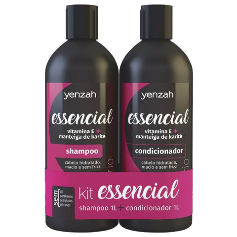 Yenzah Kit Champú Y Acondicionador Esencial 2x1l