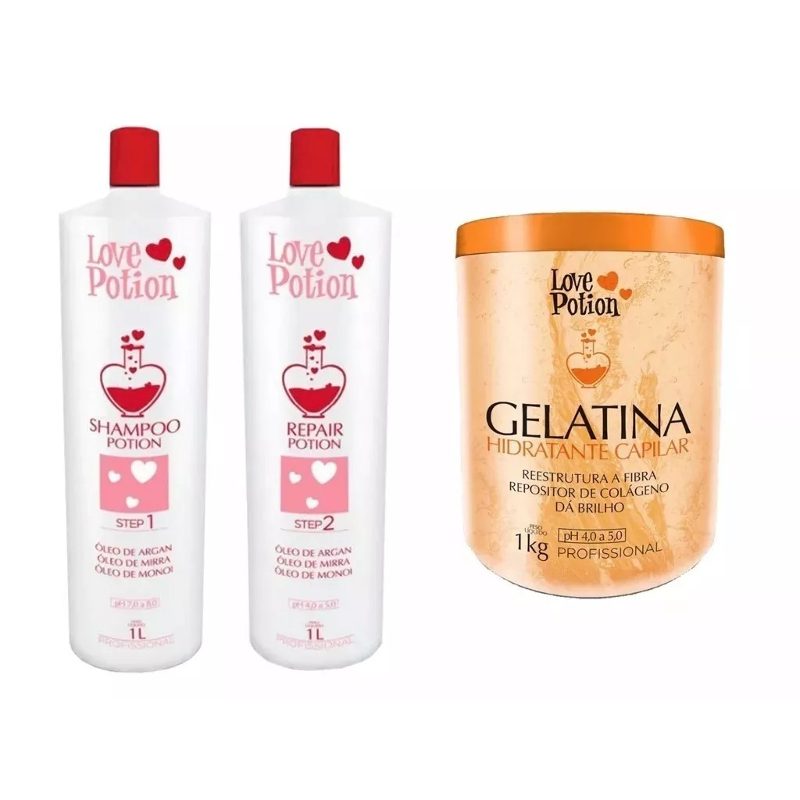 Progressiva Love Potion + Gelatina Love Potion 1kg