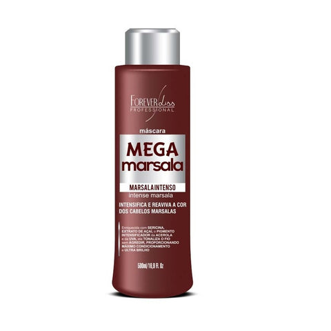 Mega Marsala Forever Liss Mascarilla Colorante 500ml