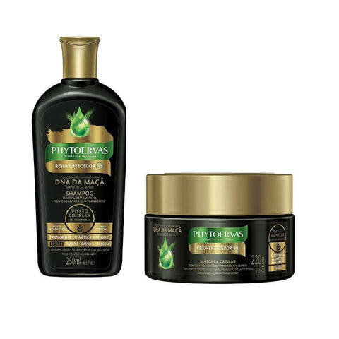 Kit Phytoervas Shampoo & Máscara Dna De Maçã