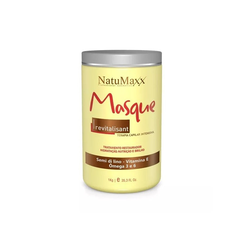Mascarilla Revitalizante - Semi Di Lino 1kg - Natumaxx
