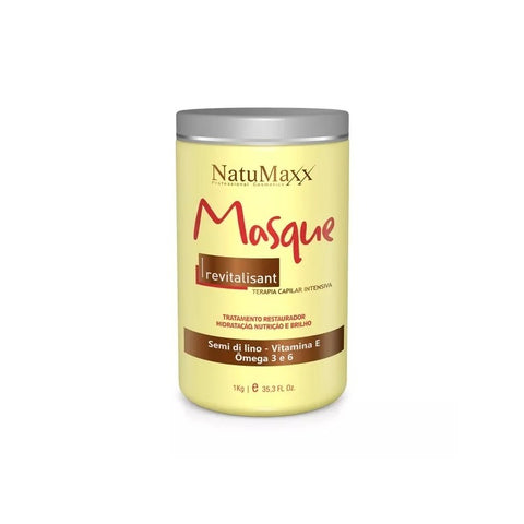 Masque Revitalisant - Semi Di Lino 1kg - Natumaxx