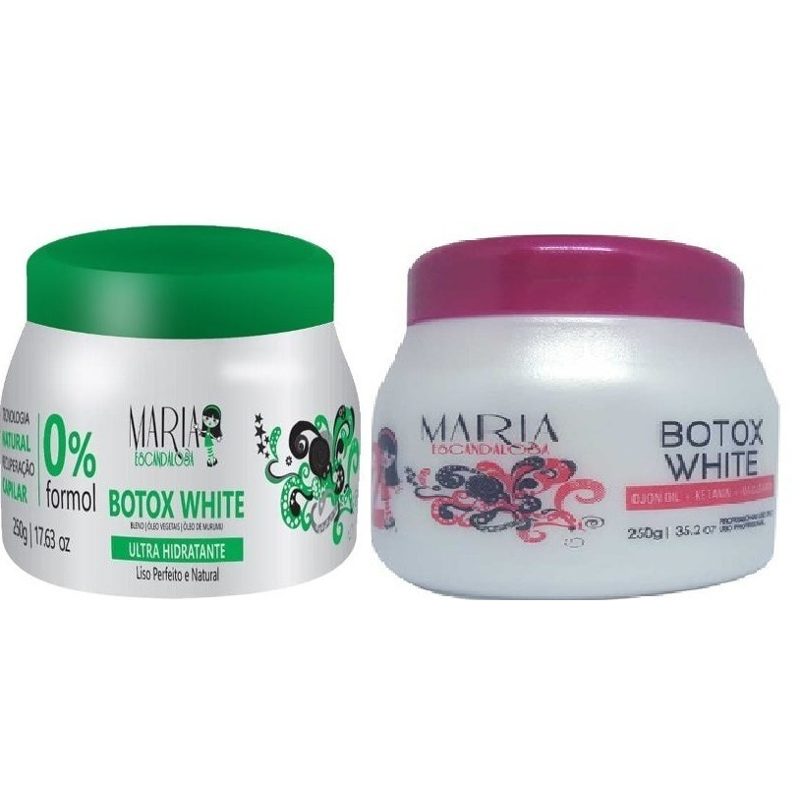 Maria Escandalosa 6 Botox Sem Formol + 6 Botox White 12x250g