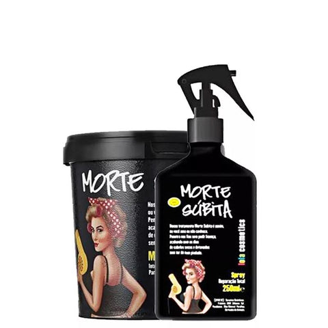 Máscara Morte Súbita 450g + Lola Reparaçao Total 250ml Spray