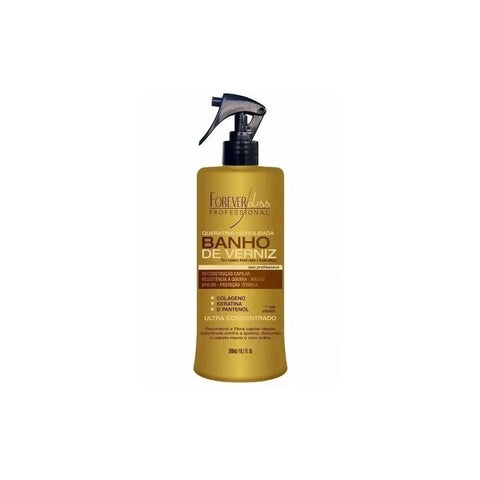 Baño de Barniz de Queratina Hidrolizada - Forever Liss 300ml