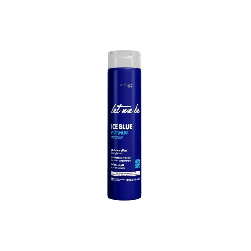 Ice Blue Let Me Be Mascarilla Colorante 300ml Efecto Platino