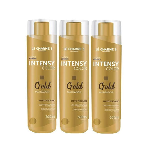 Intensy Color Oro Kit 500ml 3 Unidades