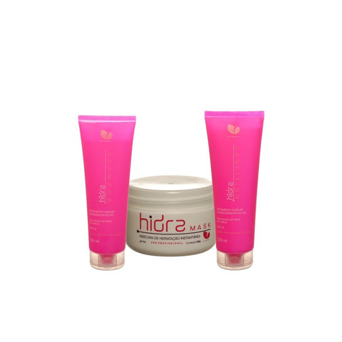 Kit de champú y acondicionador de hidratación para el hogar Pink Mango Hidra