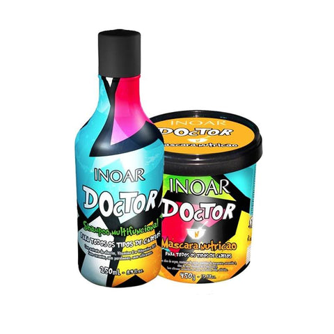 Inoar Doctor Kit De Nutrição - Reposição Lipídica 2 Produtos