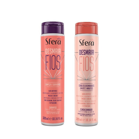 Kit Champú y Acondicionador Sfera Fades Fios Antifrizz