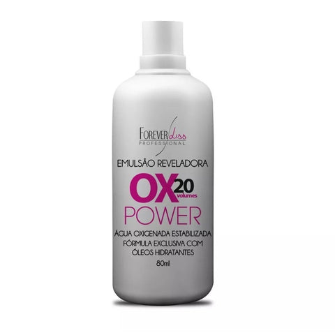 Ox 20 Volúmenes 80ml Forever Liss Blanqueamiento Peróxido De Hidrógeno