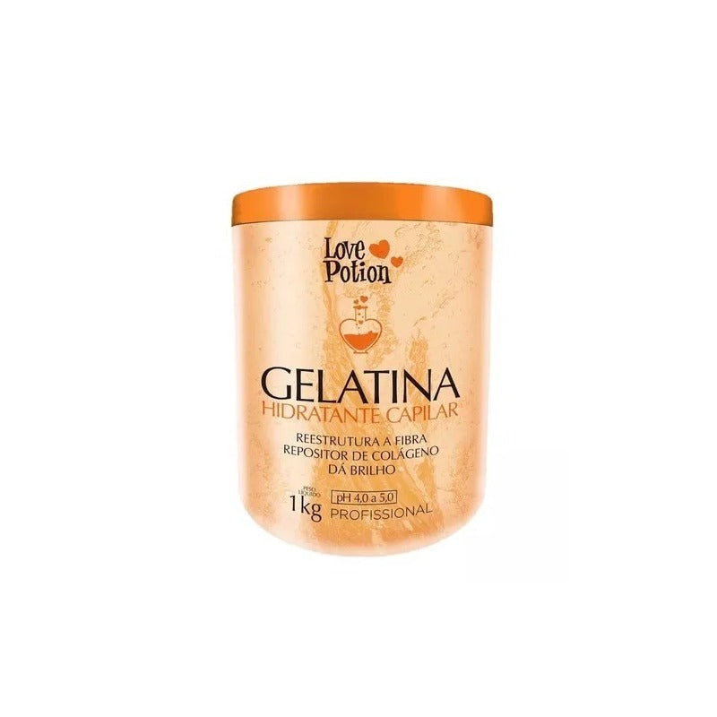 Love Potion Gelatina Hidratante Capilar 1kg