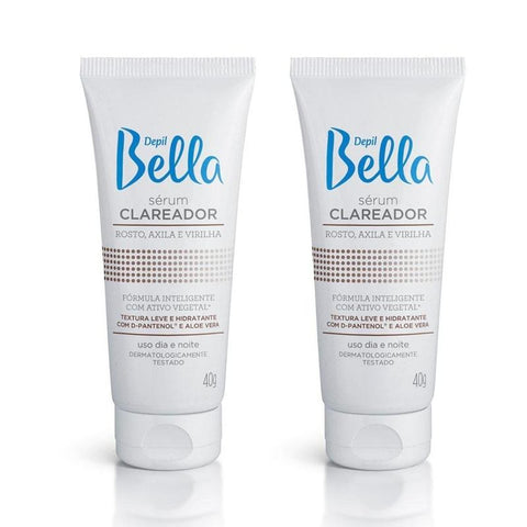 Depil Bella Serum Rostro Axilas e Ingle 40g - 2 Unidades