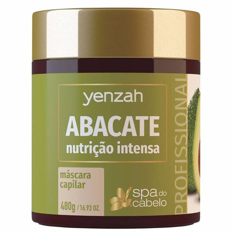 Yenzah Hair Spa Mascarilla Nutrición Intensa Aguacate 480g