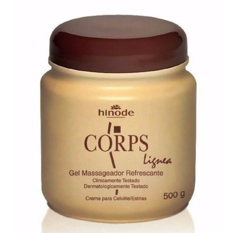 Hinode Corps Lignea Gel Masajeador Para Celulitis/Estrías 500g 