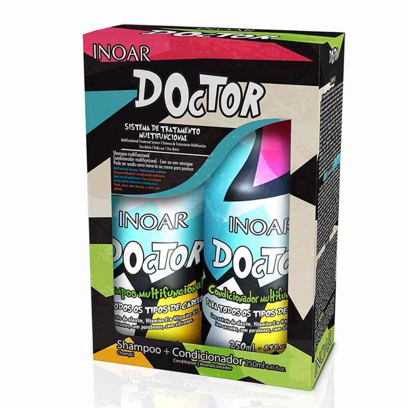 Kit Duo Inoar Doctor Shampoo E Condicionador 250ml