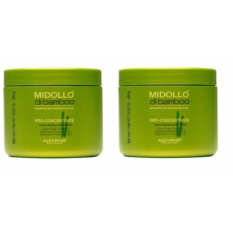 Kit Dos Mascarilla Concentrada Midollo Di Bamboo Pro 500ml