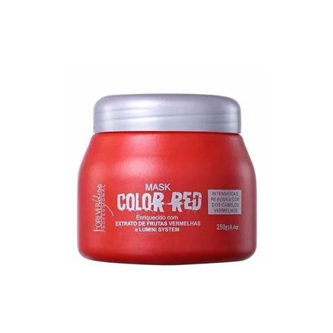 Mascarilla Color Rojo - Forever Liss 250g