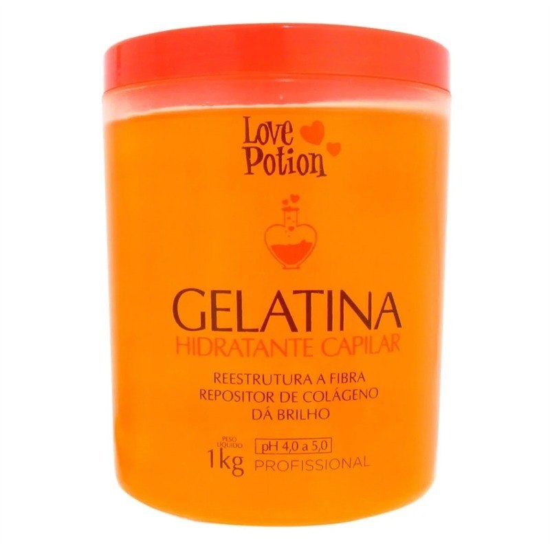 Love Potion Gelatina Hidratante Capilar 1kg + Regalo