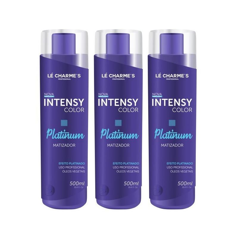 Intensy Color Platino Kit 500ml 3 Unidades