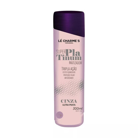 Le Charme's Super Platinum Matizador Em Gel Cinza 300ml