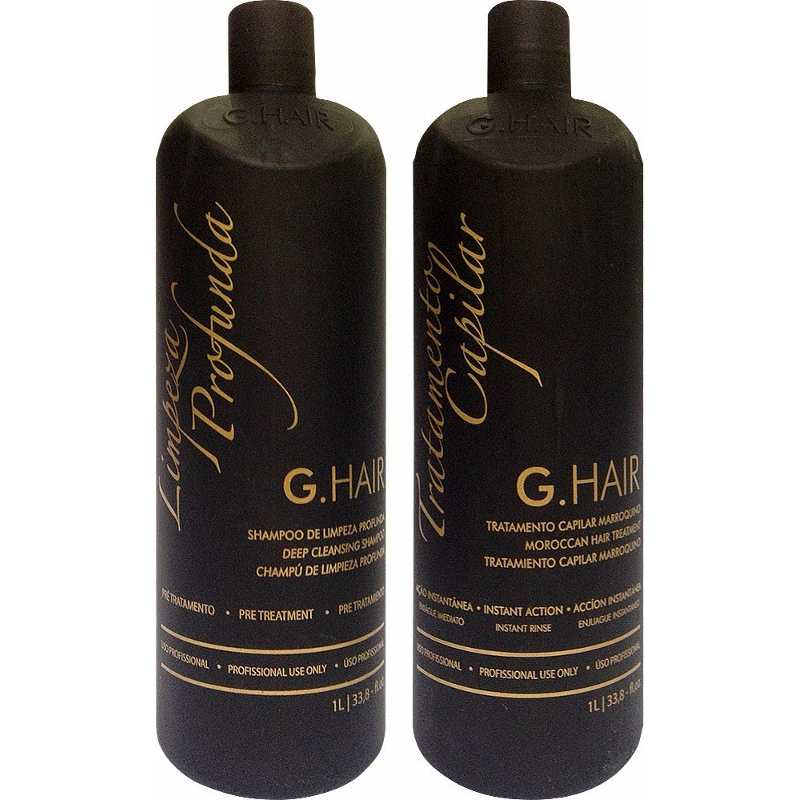 Kit de cepillos progresivos marroquíes G Hair (2 x 1 litro)