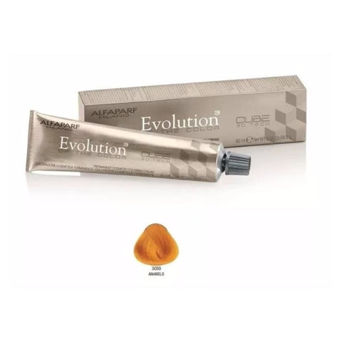 Kit Pintura Evolution 60ml Alfaparf 3000 Amarillo + Ox 90ml