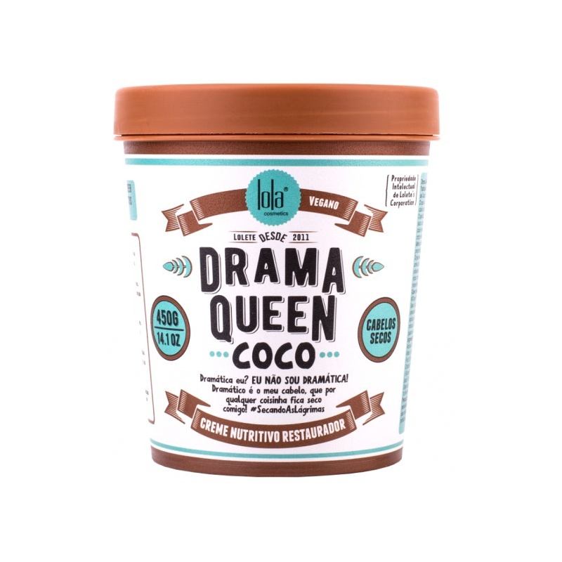 Lola Drama Queen Mascarilla Cabello Seco Coco 450g