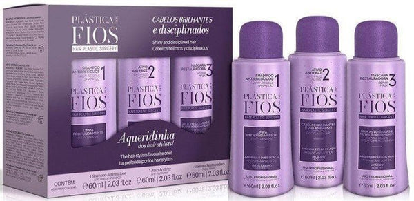Kit Selagem Térmica Cadiveu Plástica Dos Fios 60 ml
