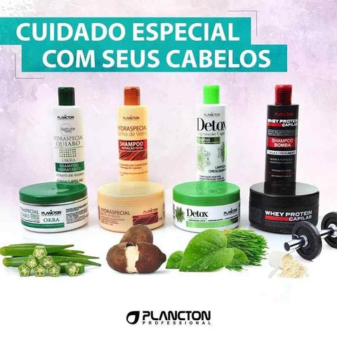 Kit Plancton Whey, Verniz, Detox, Quiabo