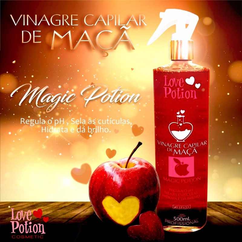 Love Potion Vinagre Capilar De Manzana 500ml