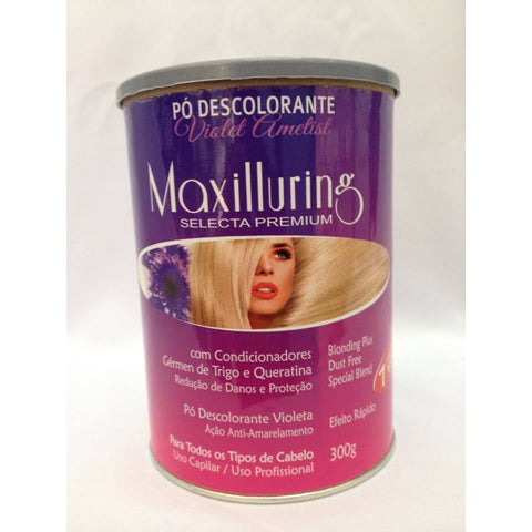 Maxilluring Pó Descolorante Violet Ametist - Lata 300g