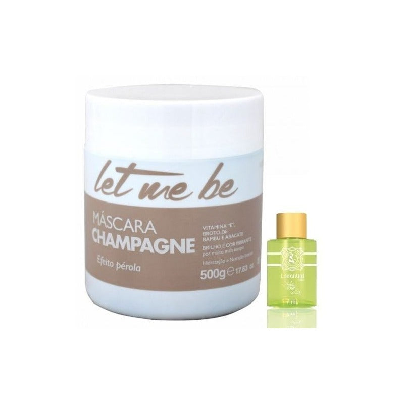 Let Me Be Mascara Champagne - Tinte 500g + Aceite